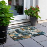 addison chantille acn1123 teal rug
