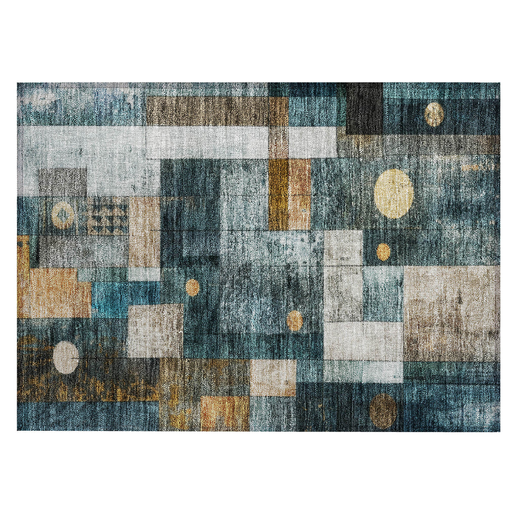 addison chantille acn1123 teal rug