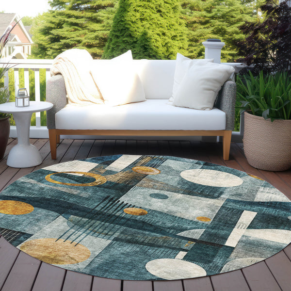 addison chantille acn1126 teal rug