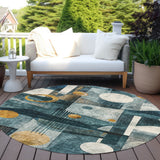 addison chantille acn1126 teal rug
