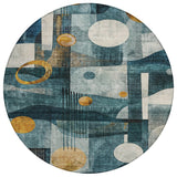 addison chantille acn1126 teal rug