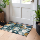 addison chantille acn1126 teal rug