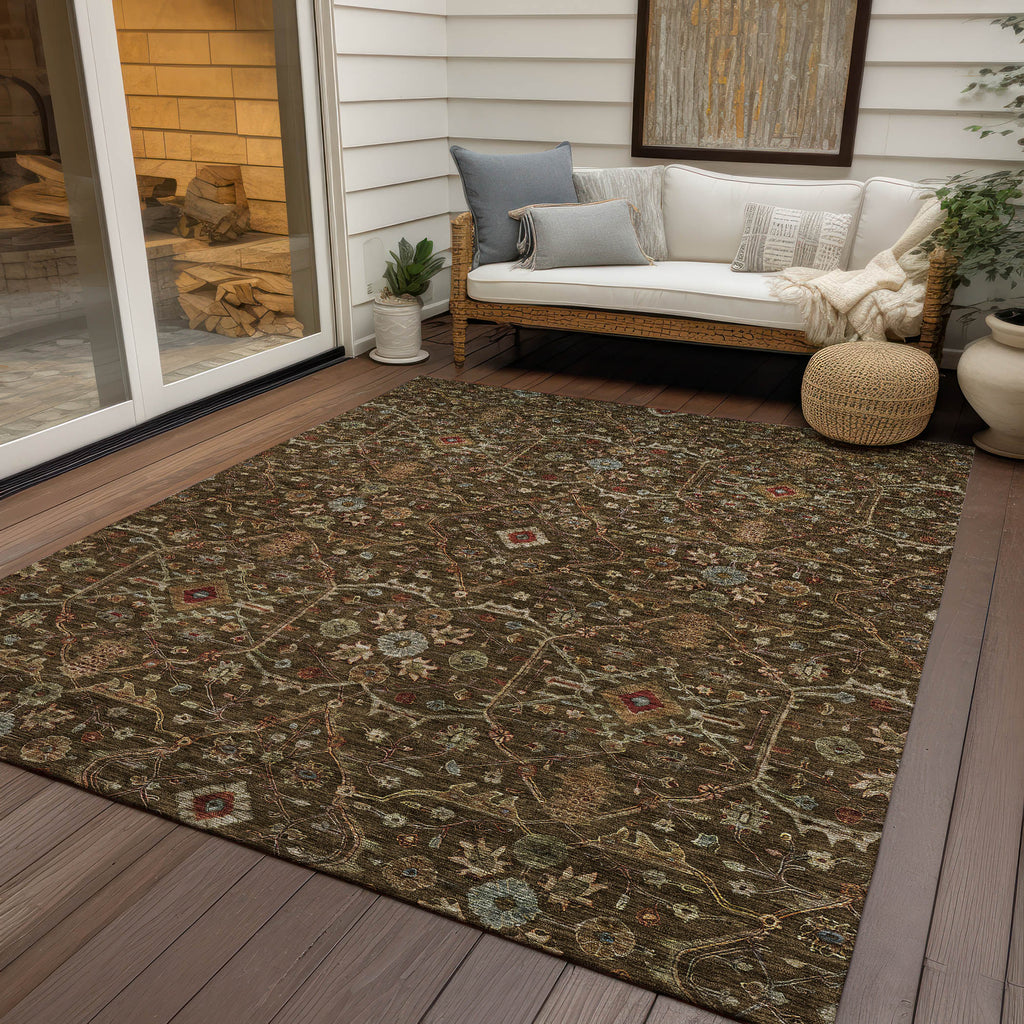 addison chantille acn1130 chocolate rug