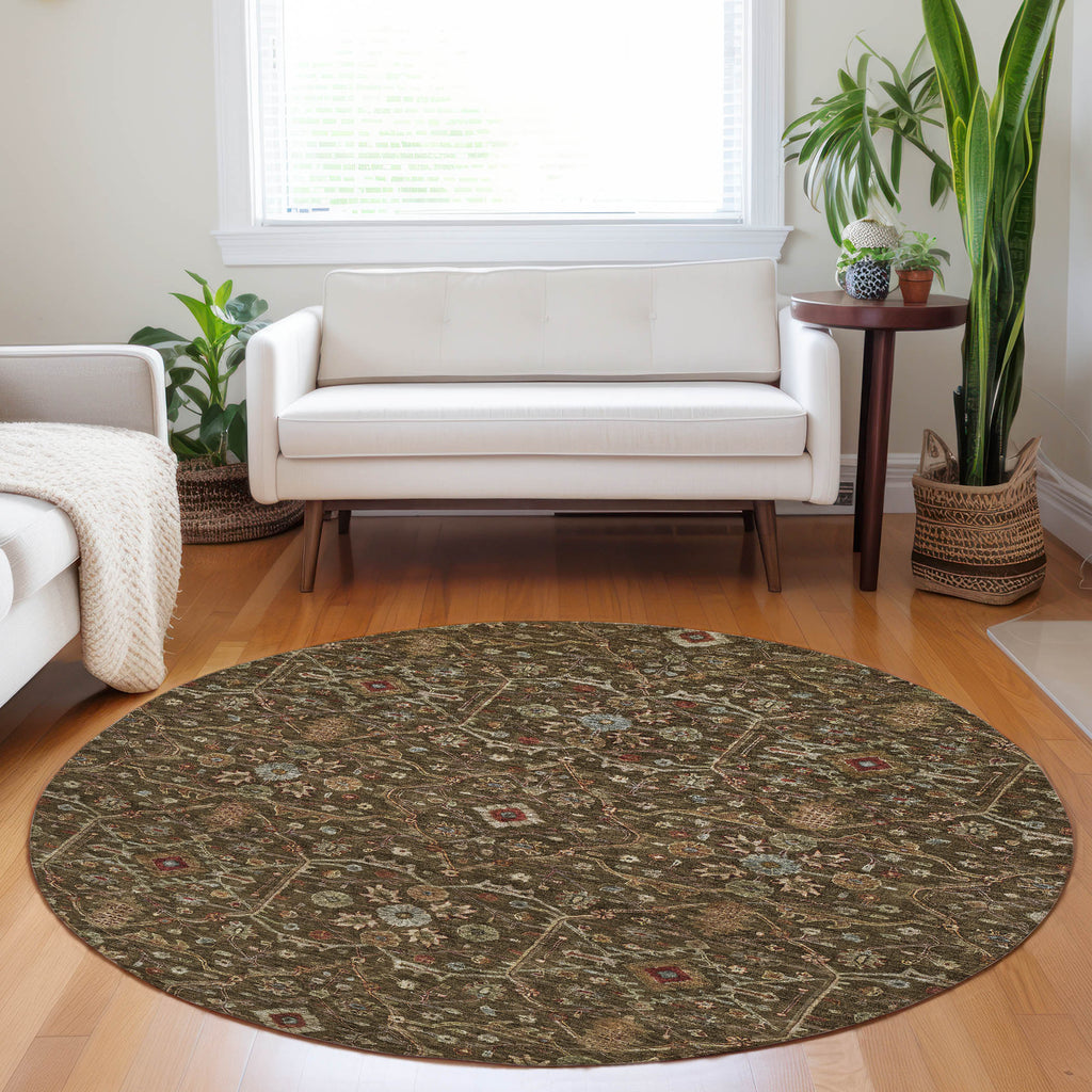 addison chantille acn1130 chocolate rug