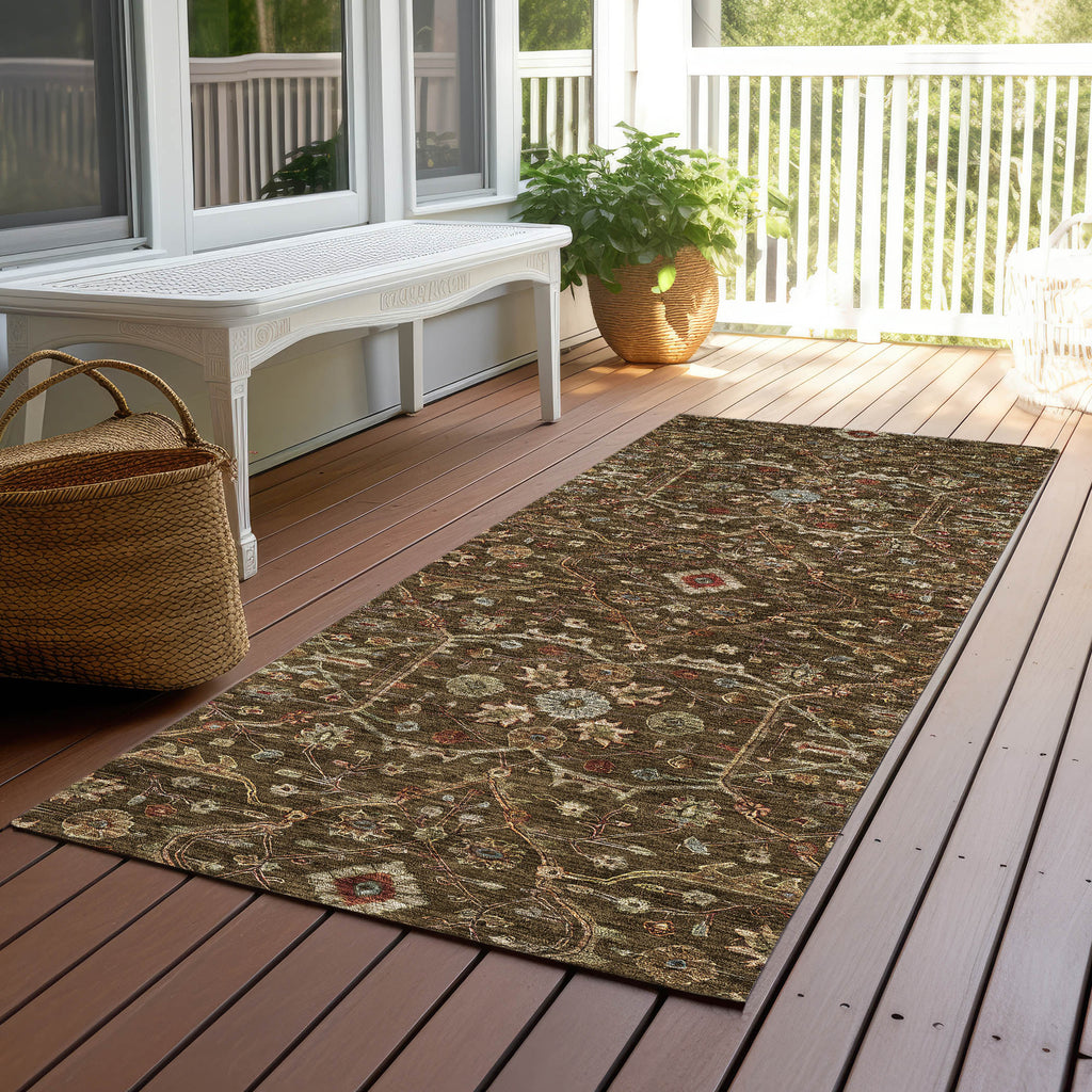 addison chantille acn1130 chocolate rug