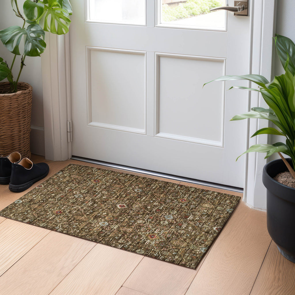addison chantille acn1130 chocolate rug