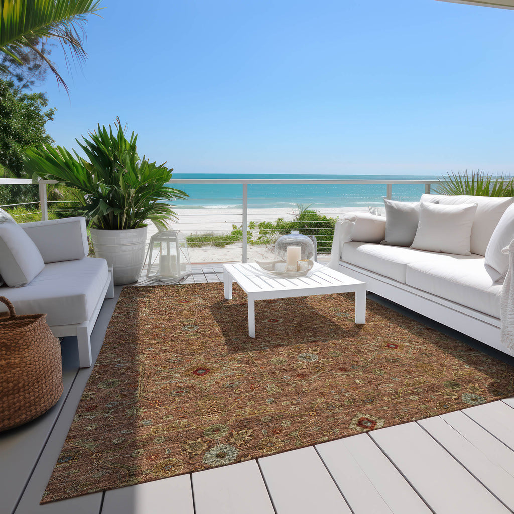 addison chantille acn1130 paprika rug