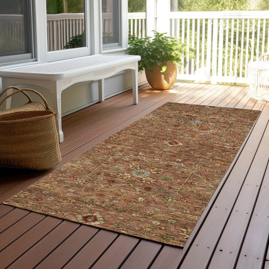 addison chantille acn1130 paprika rug