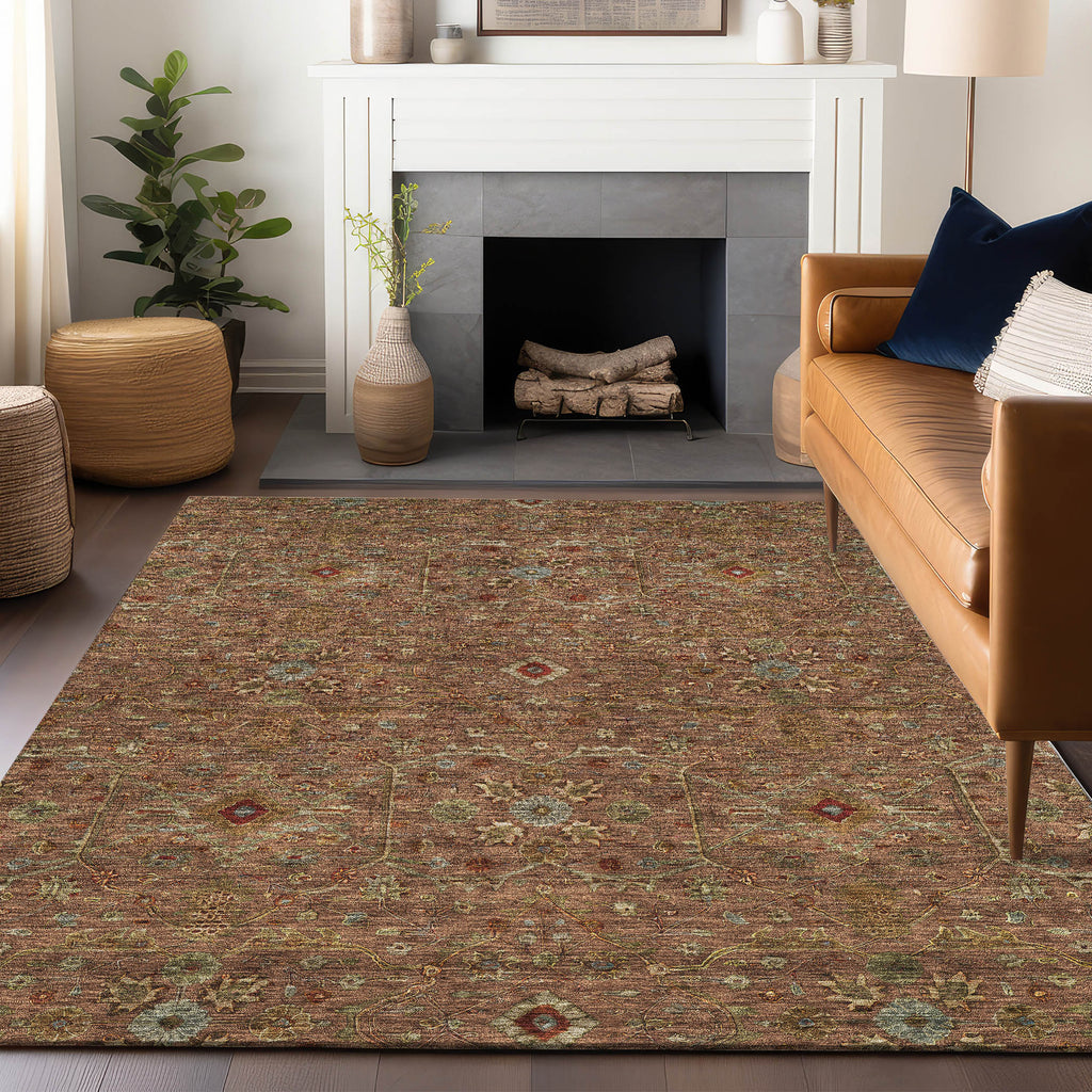 addison chantille acn1130 paprika rug
