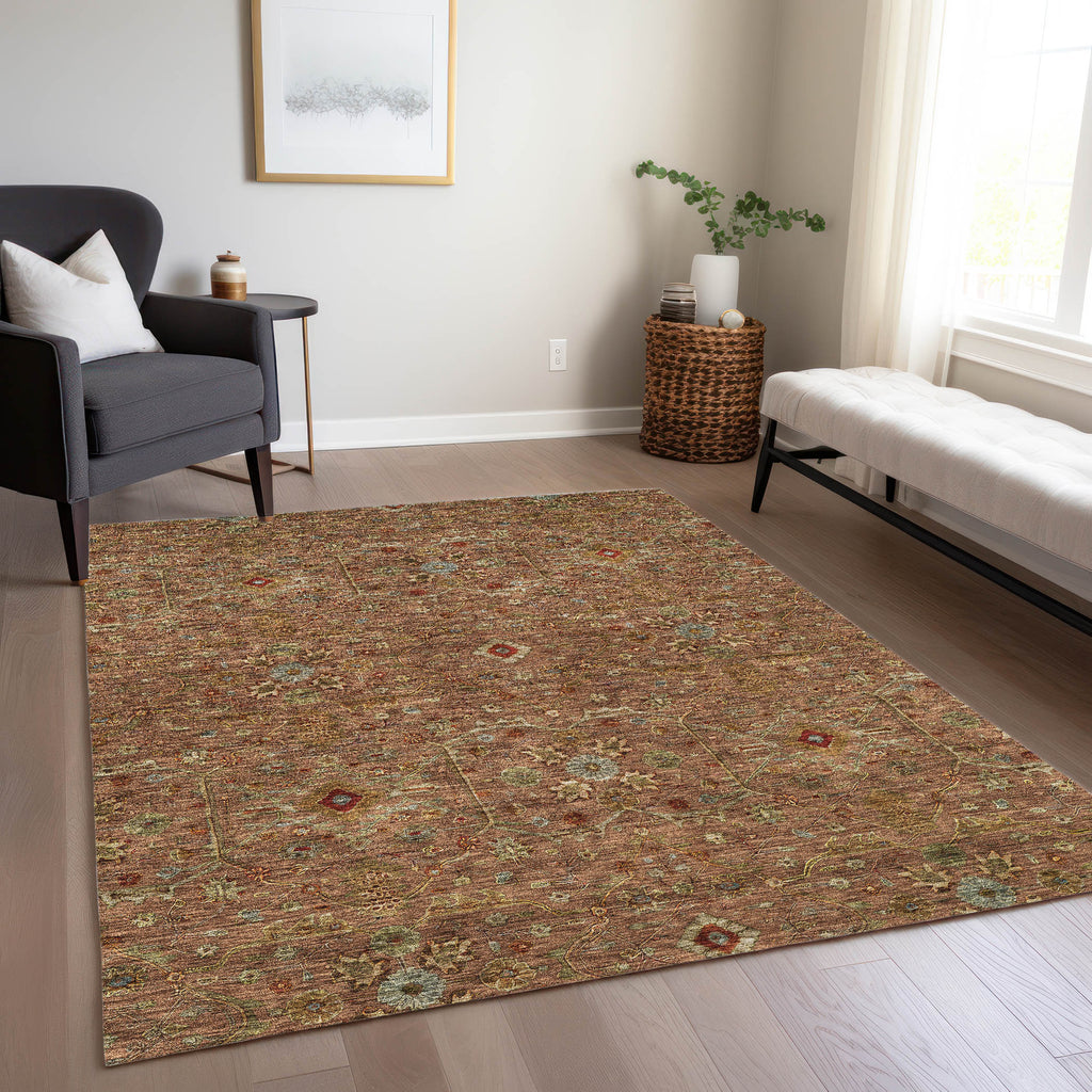 addison chantille acn1130 paprika rug