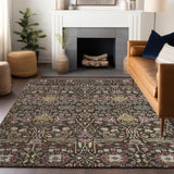addison chantille acn1132 chocolate rug