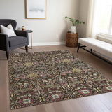 addison chantille acn1132 chocolate rug