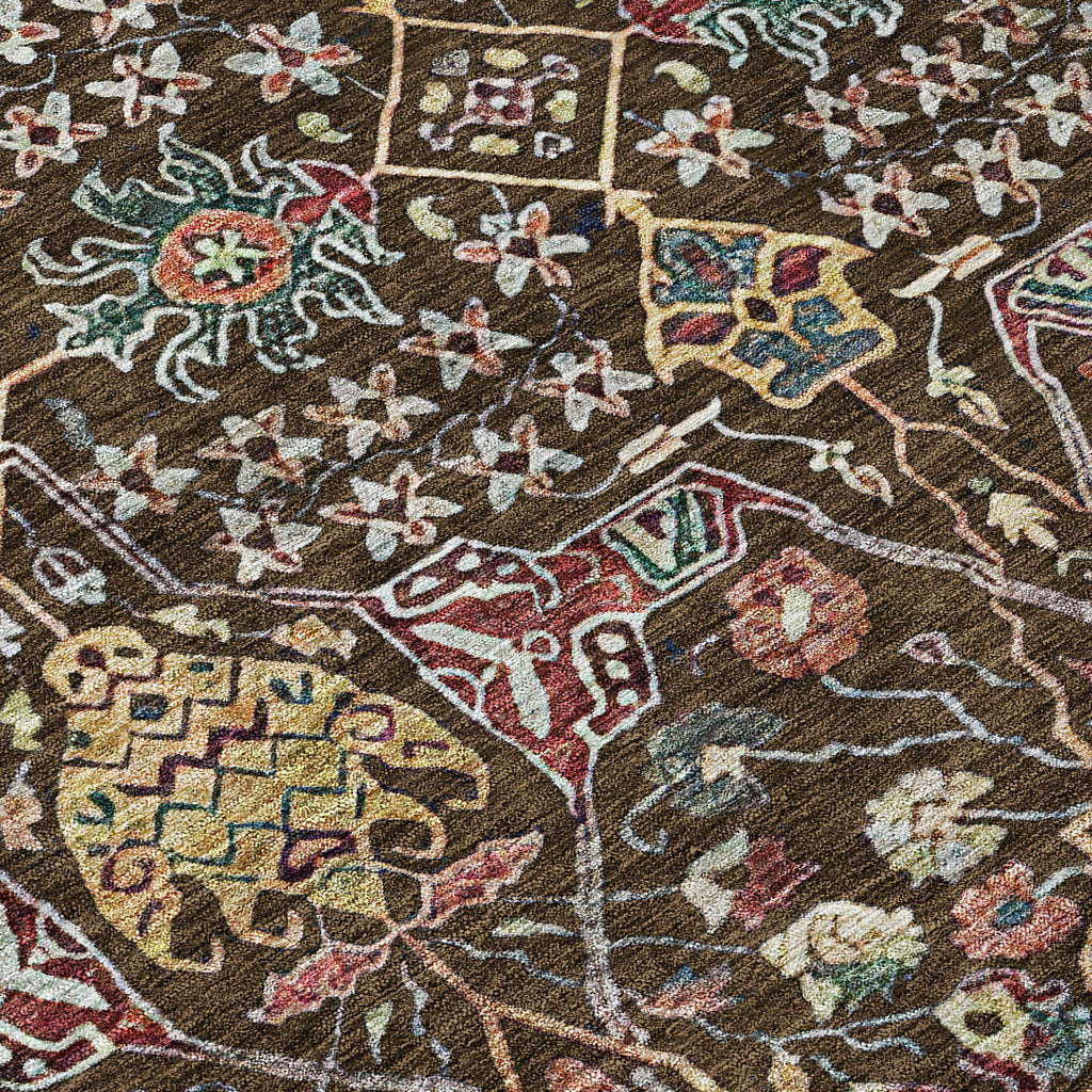 addison chantille acn1132 chocolate rug