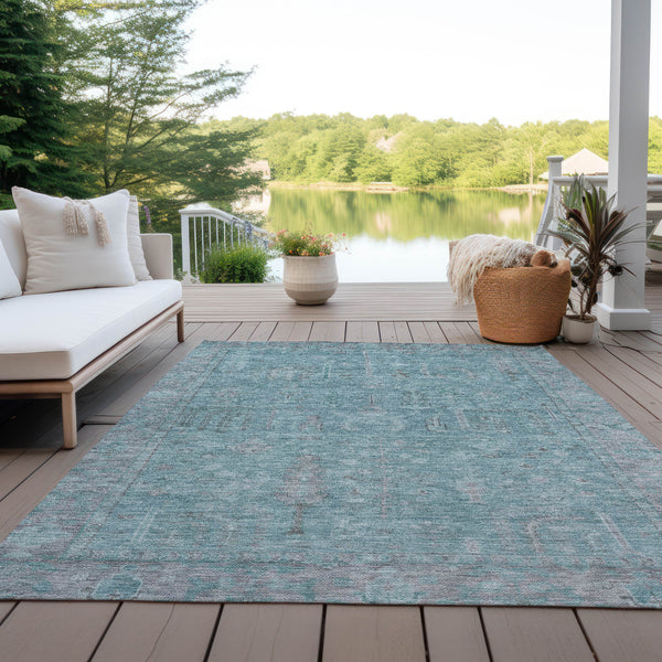 addison chantille acn1135 teal rug