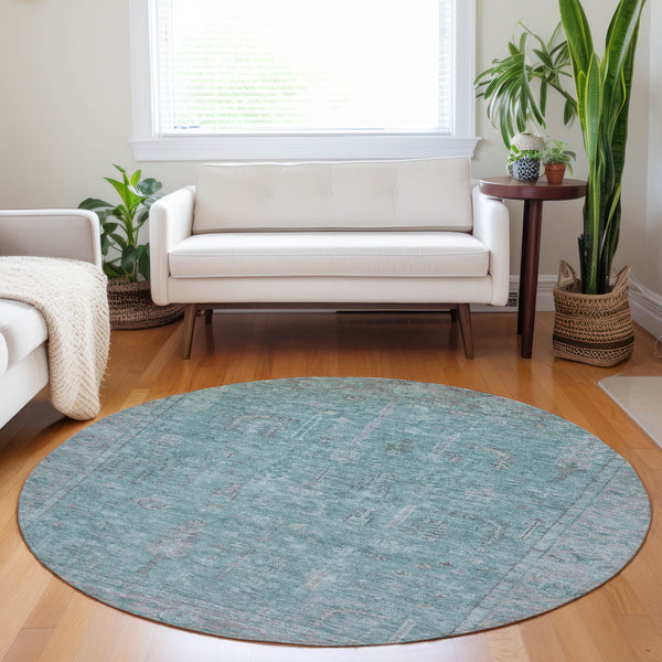 addison chantille acn1135 teal rug