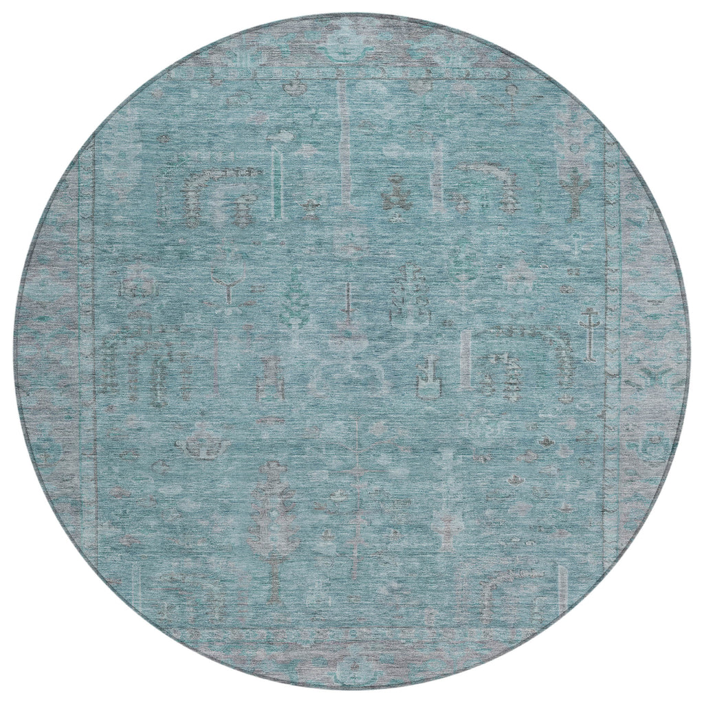 addison chantille acn1135 teal rug