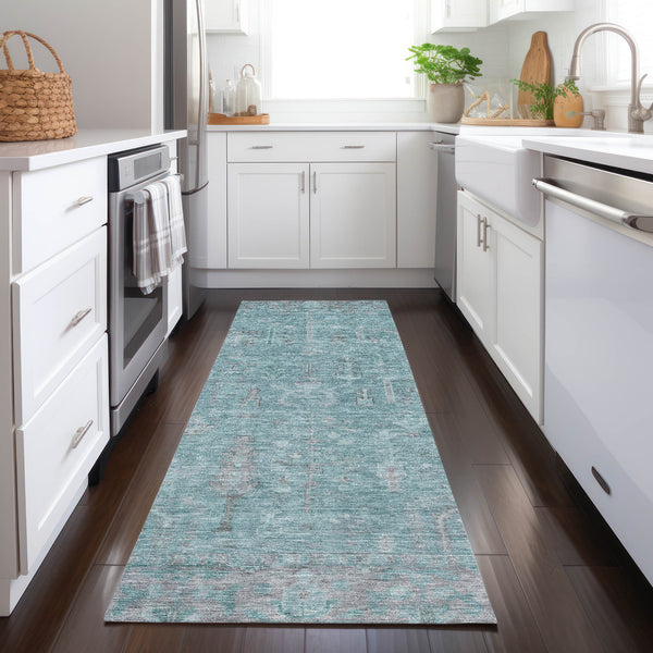 addison chantille acn1135 teal rug