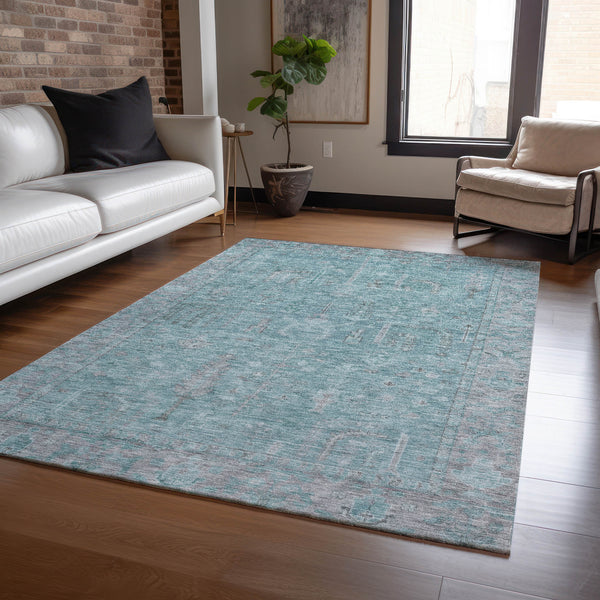 addison chantille acn1135 teal rug