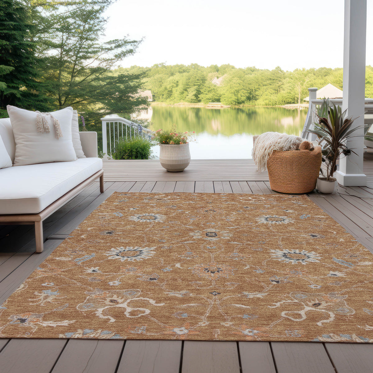addison chantille acn1137 copper rug