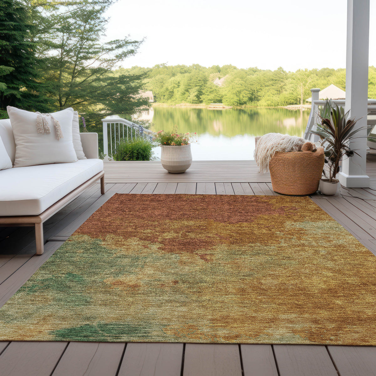addison chantille acn1138 paprika rug