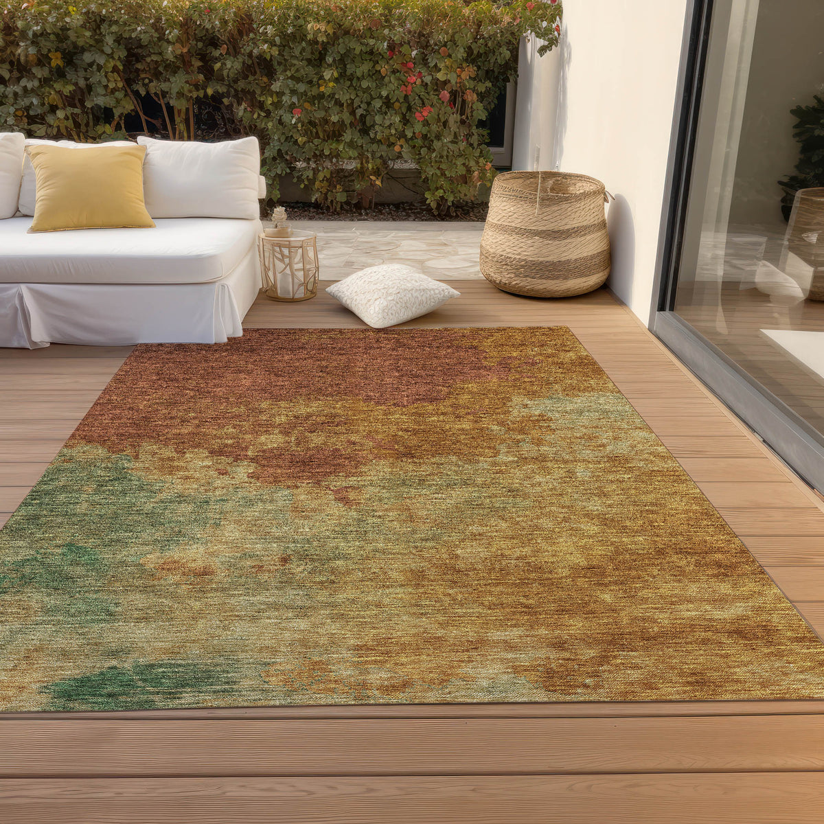 addison chantille acn1138 paprika rug