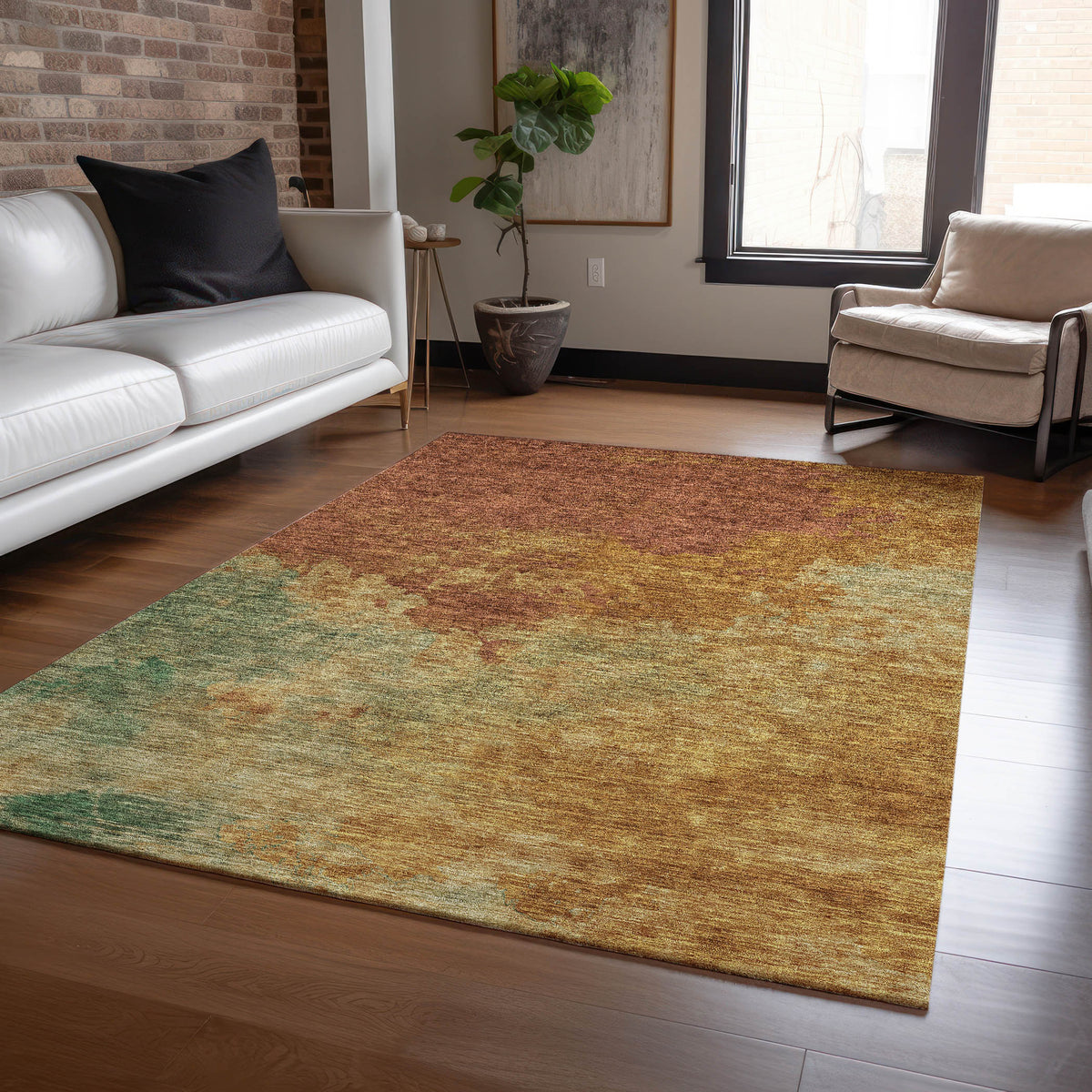 addison chantille acn1138 paprika rug