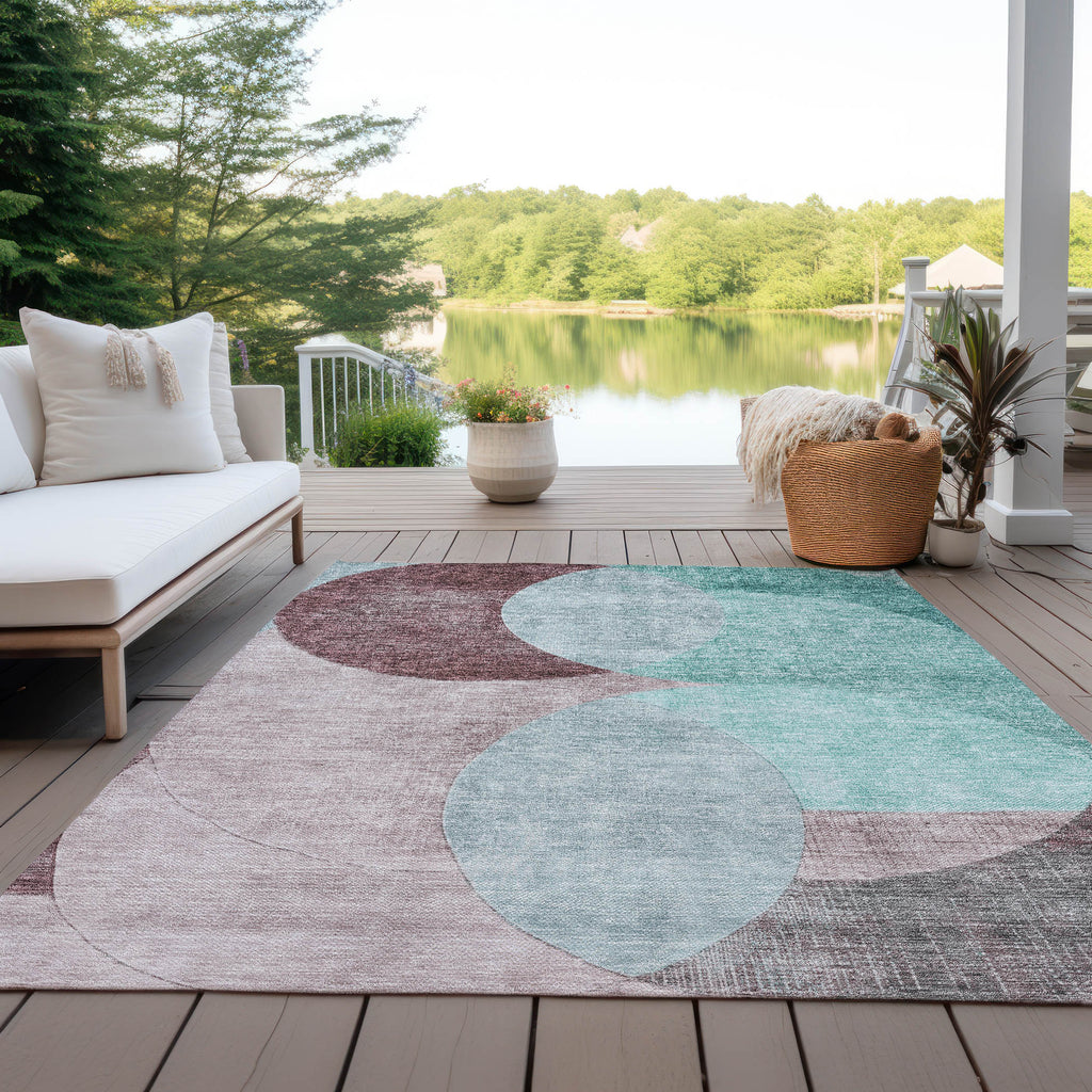 addison chantille acn1140 teal rug