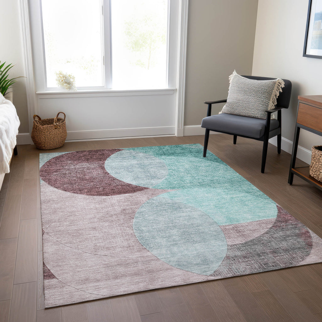 addison chantille acn1140 teal rug
