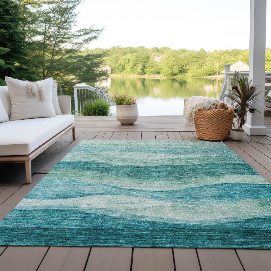 addison chantille acn1141 teal rug