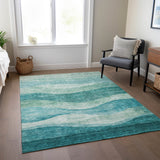 addison chantille acn1141 teal rug
