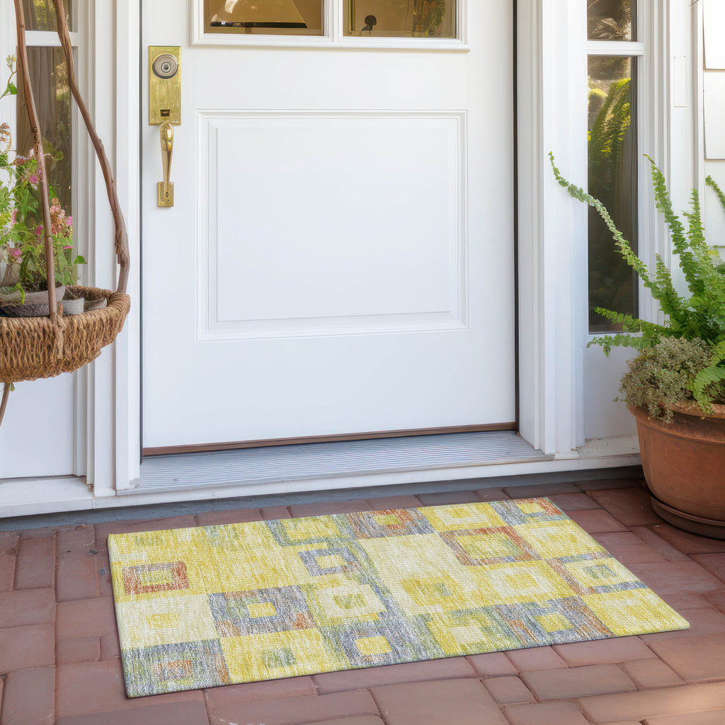 addison chantille acn1142 yellow rug