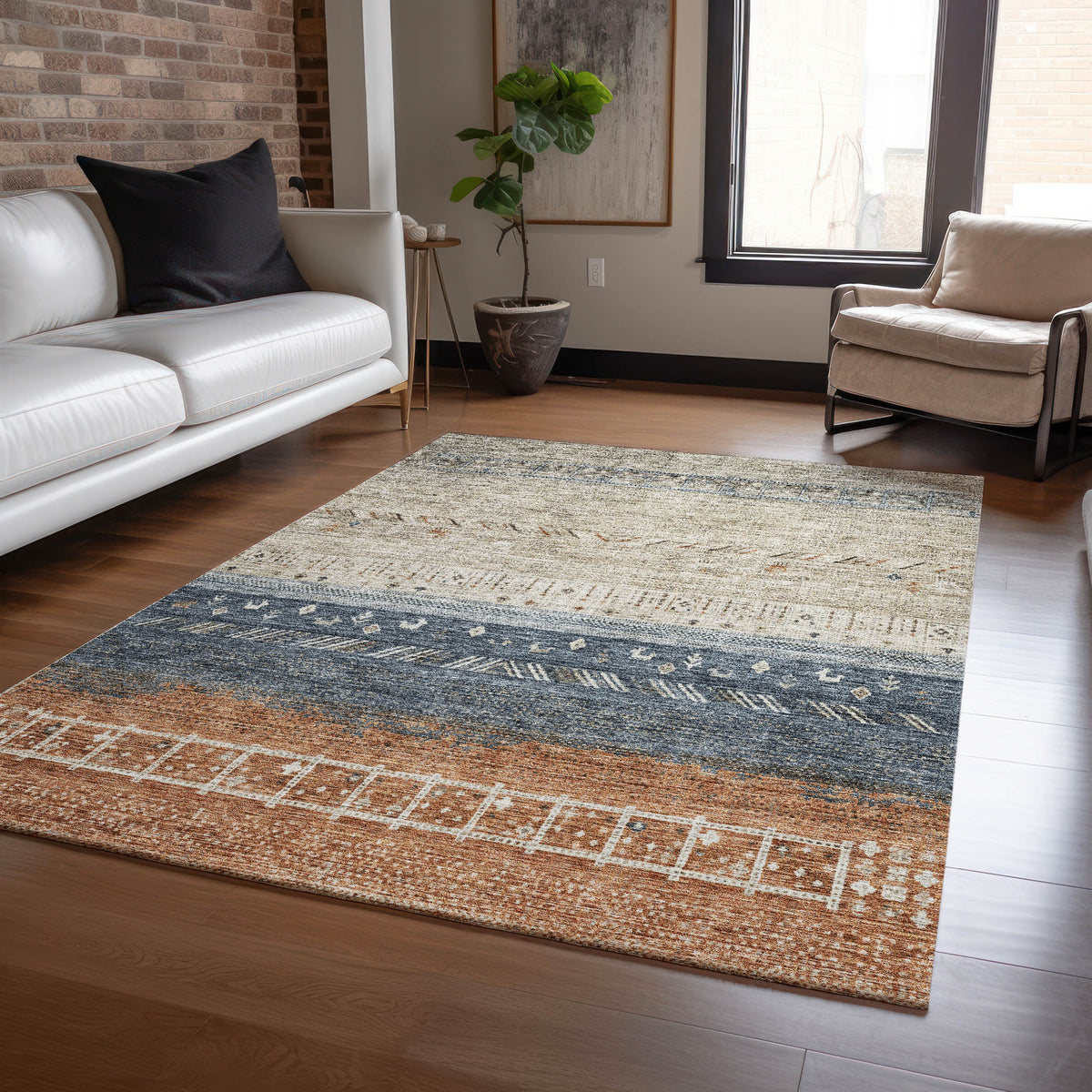 addison chantille acn1147 brown rug