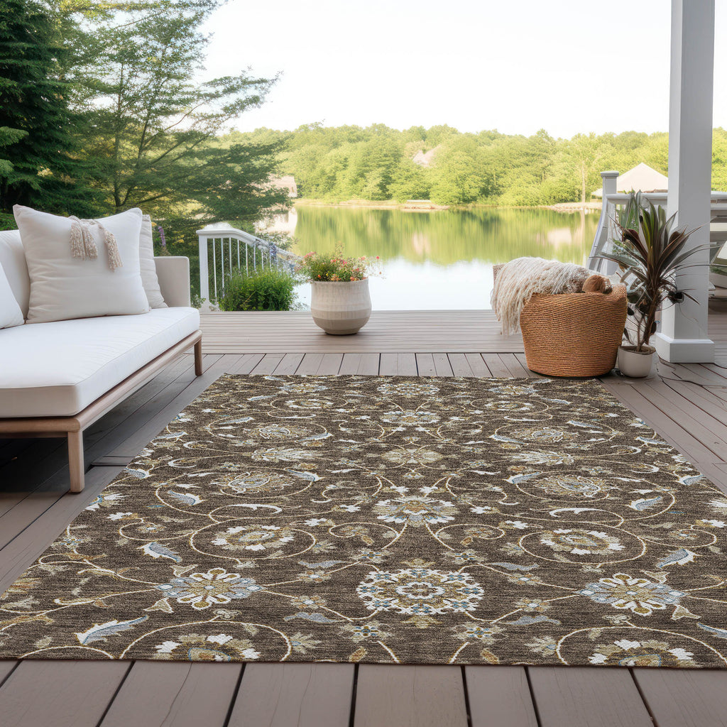 addison chantille acn1149 chocolate rug