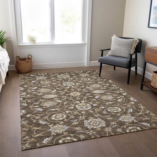 addison chantille acn1149 chocolate rug
