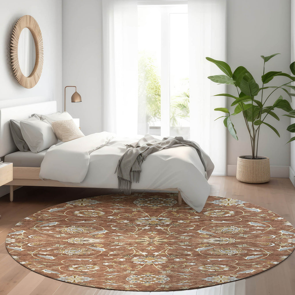 addison chantille acn1149 paprika rug