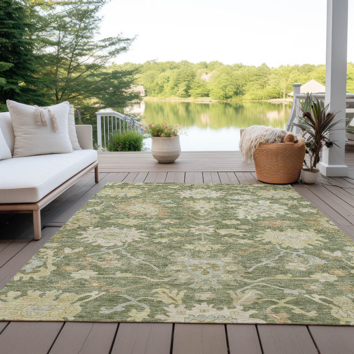 addison chantille acn1150 aloe rug