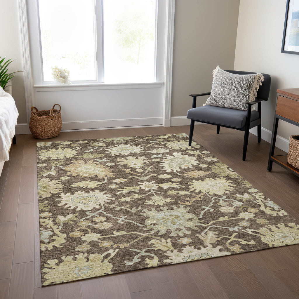 addison chantille acn1150 chocolate rug