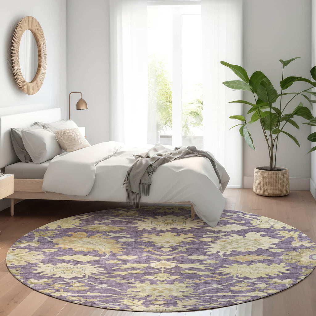 addison chantille acn1150 eggplant rug