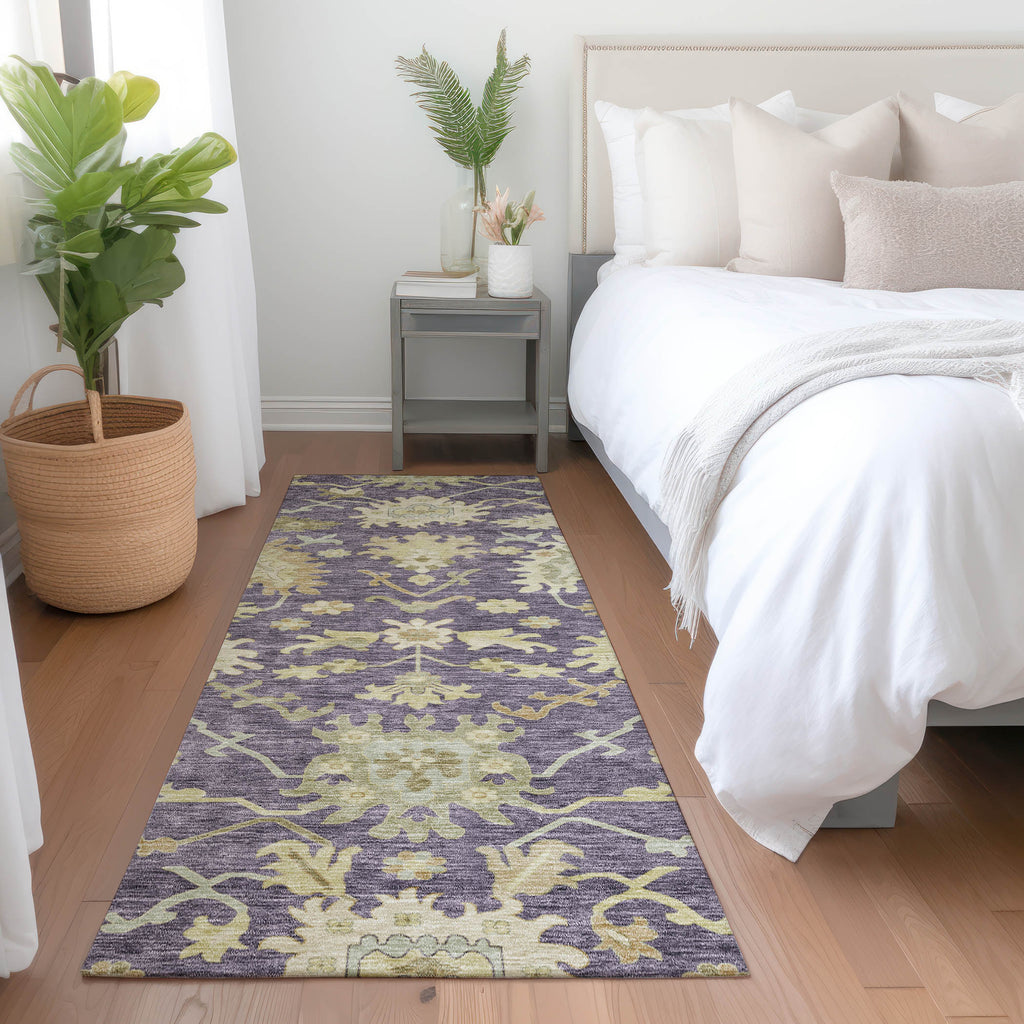 addison chantille acn1150 eggplant rug