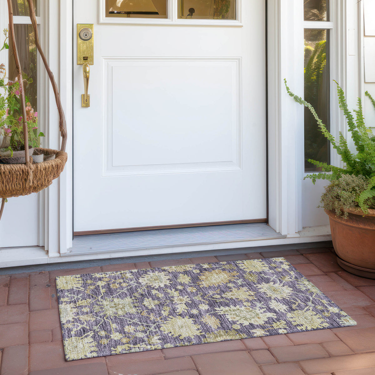 addison chantille acn1150 eggplant rug