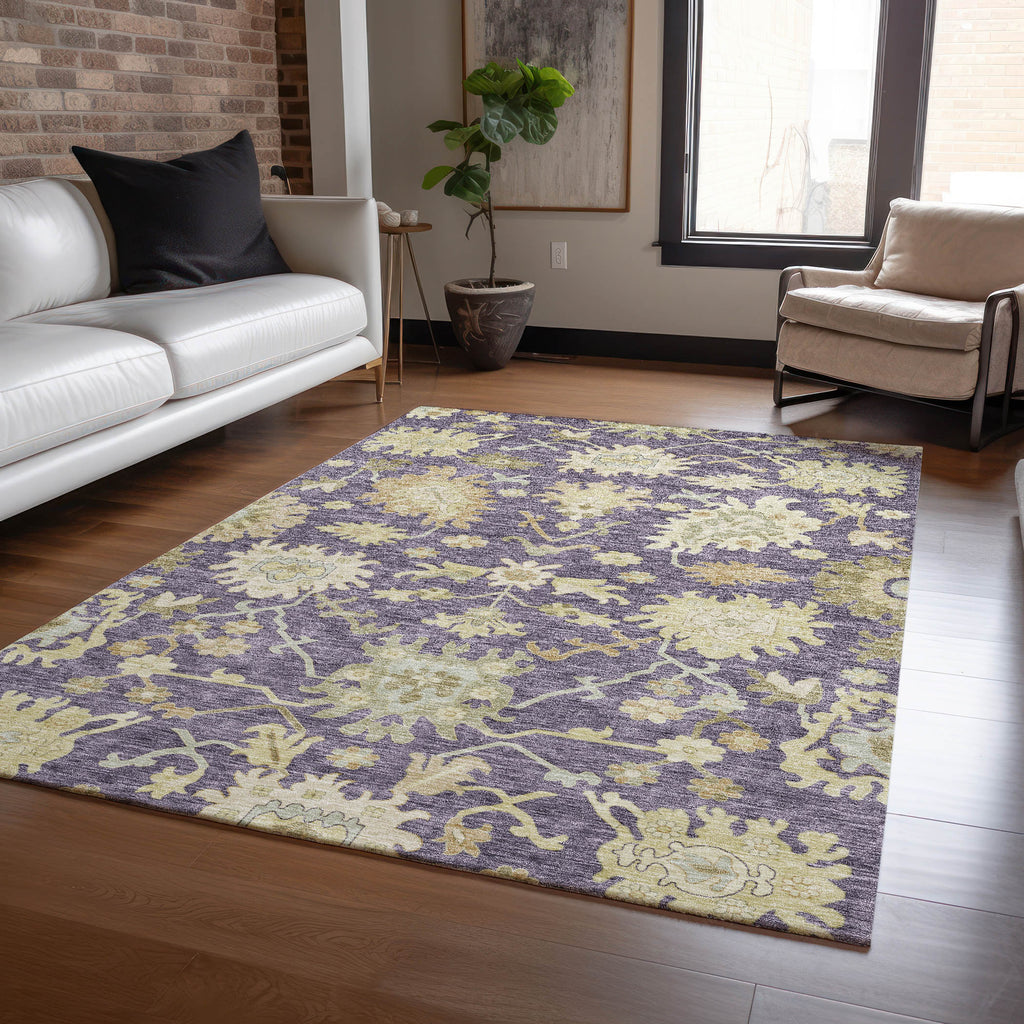 addison chantille acn1150 eggplant rug