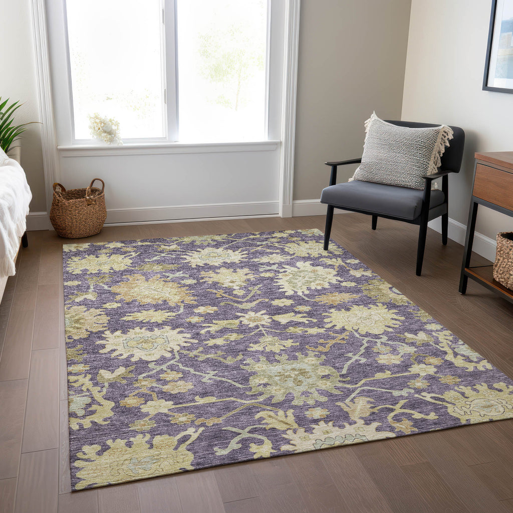 addison chantille acn1150 eggplant rug