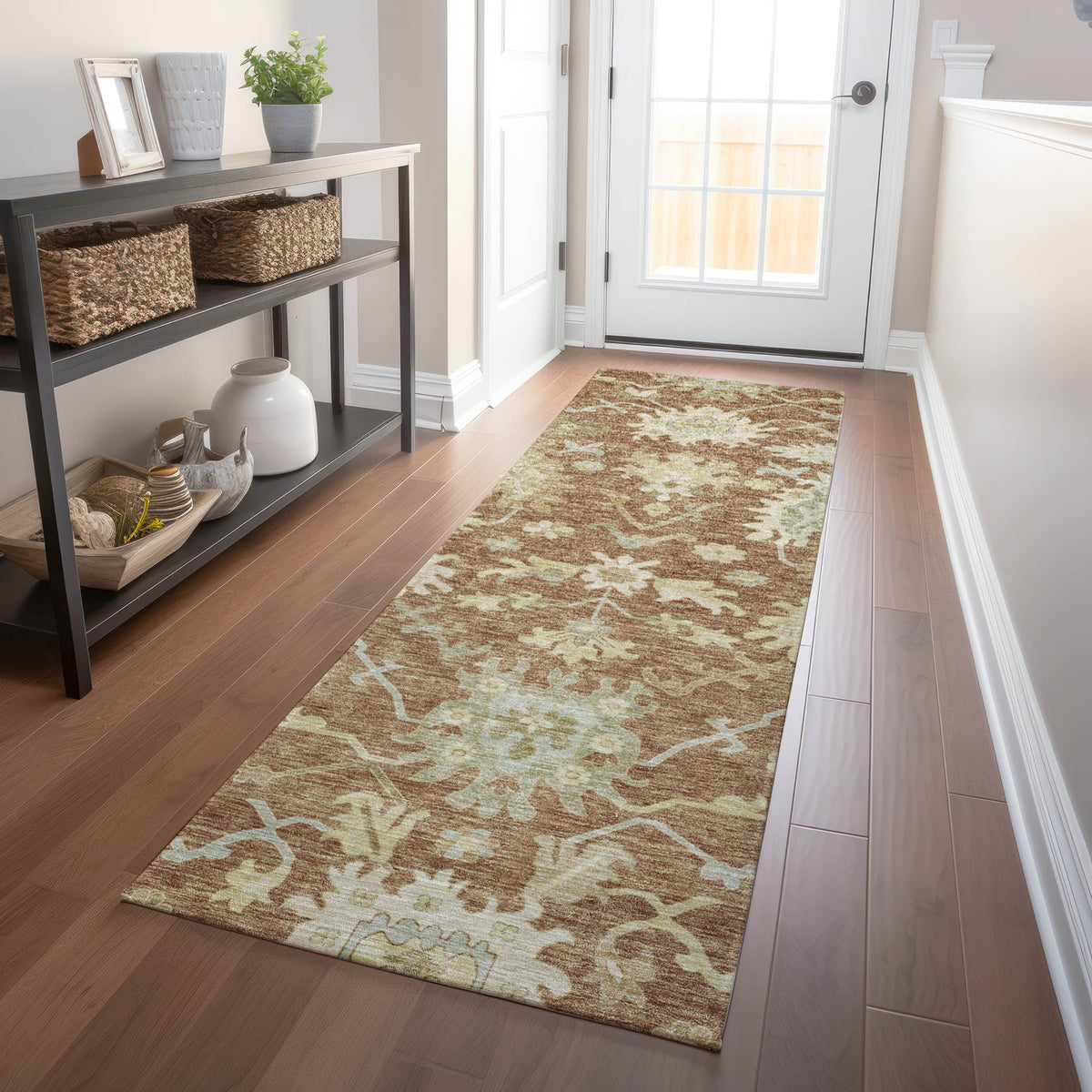 addison chantille acn1150 paprika rug