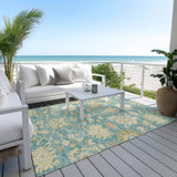 addison chantille acn1150 teal rug