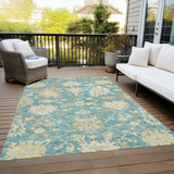 addison chantille acn1150 teal rug