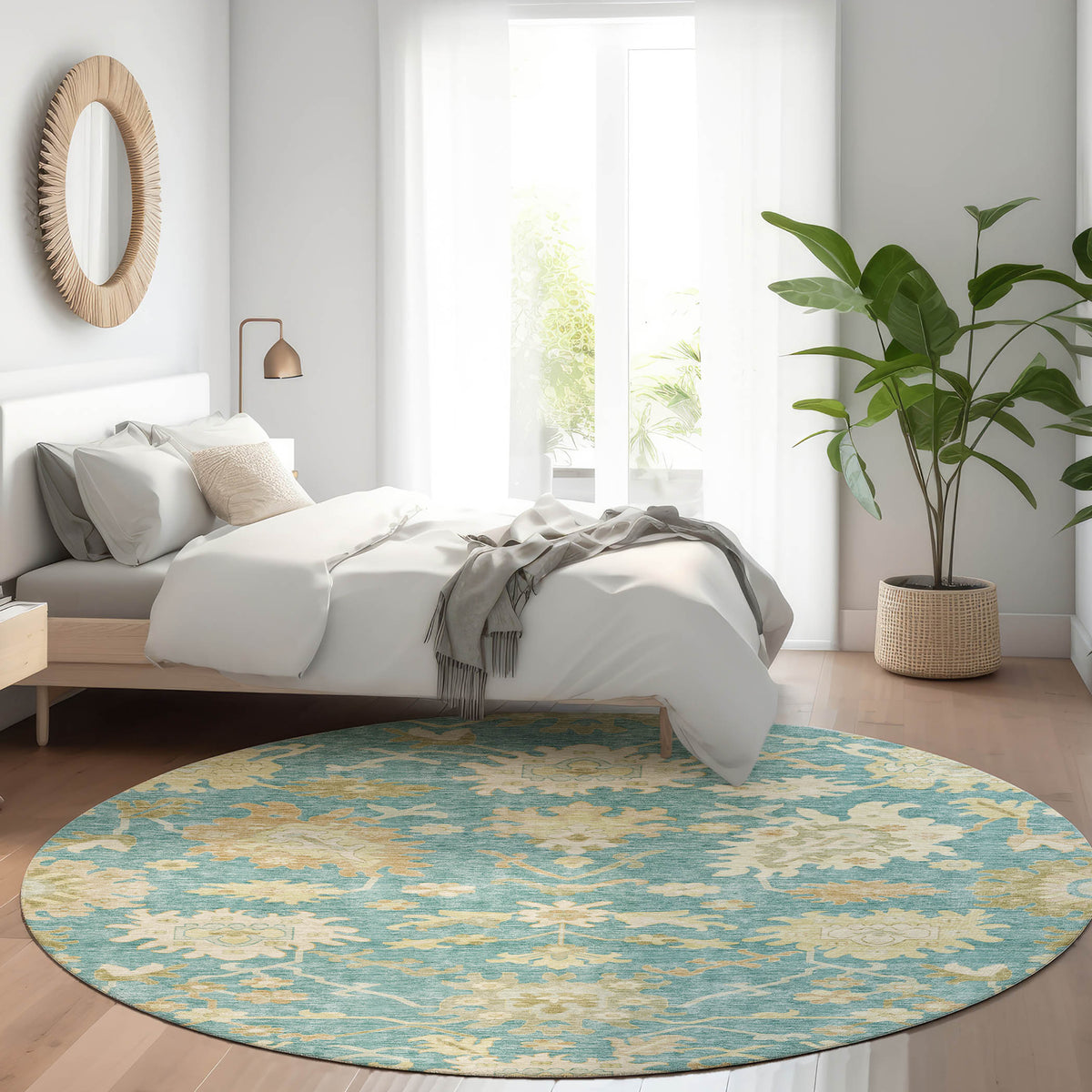 addison chantille acn1150 teal rug