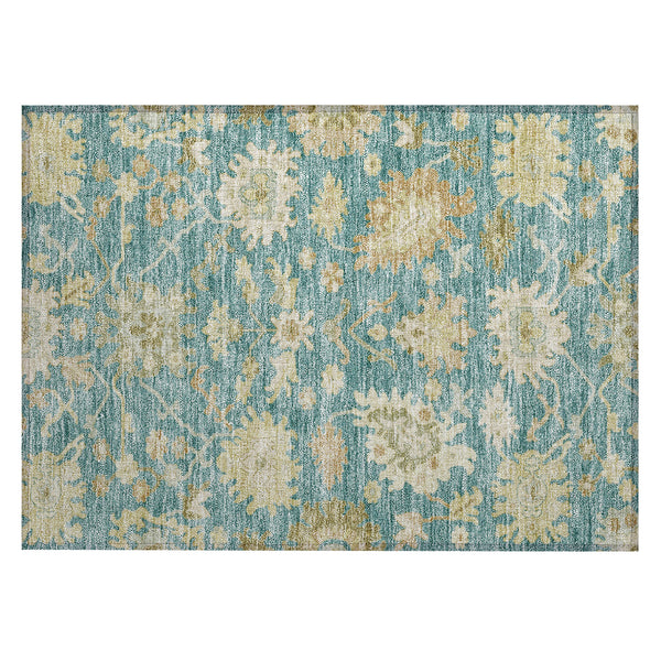 addison chantille acn1150 teal rug