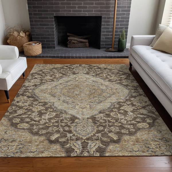 addison chantille acn1151 chocolate rug