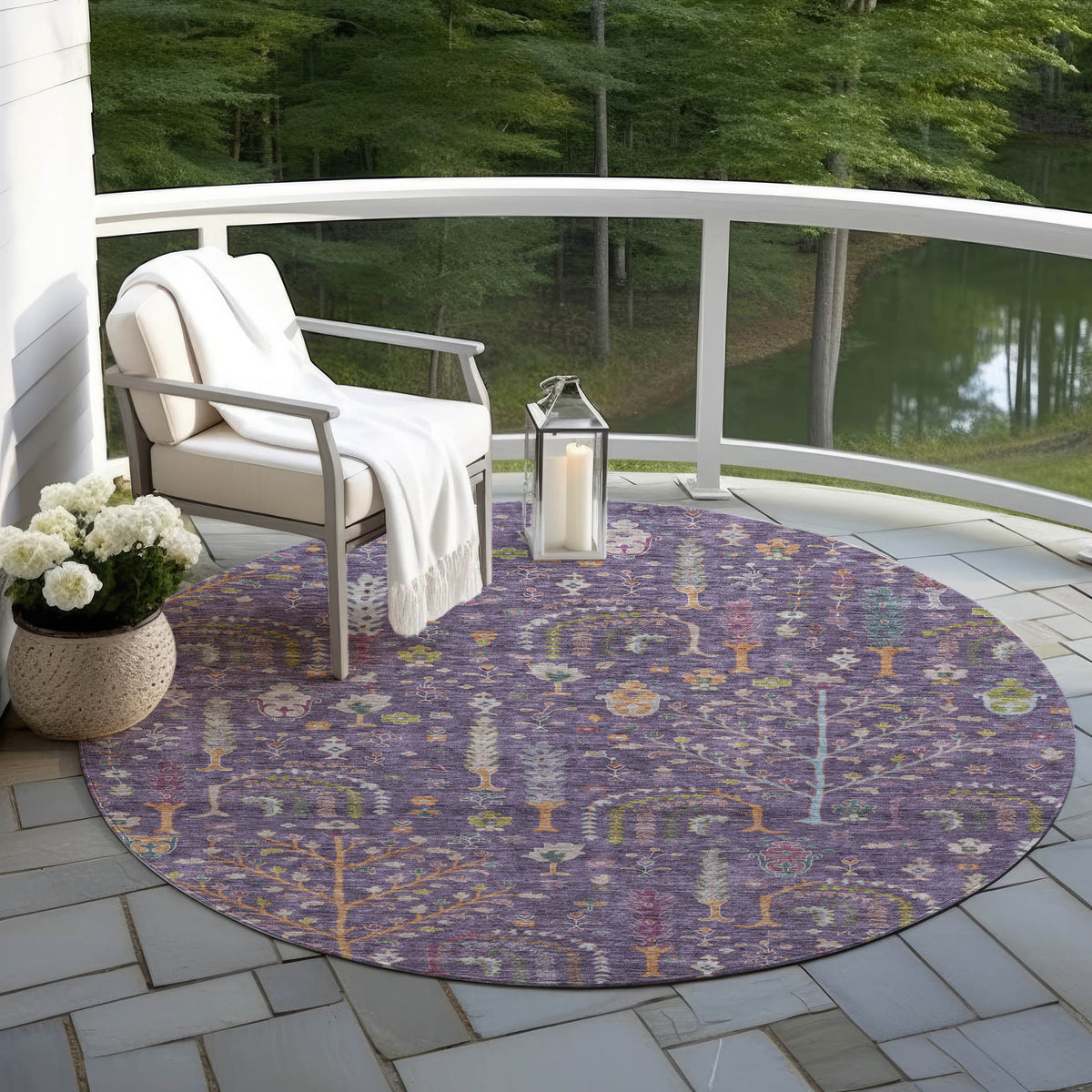 addison chantille acn1152 eggplant rug