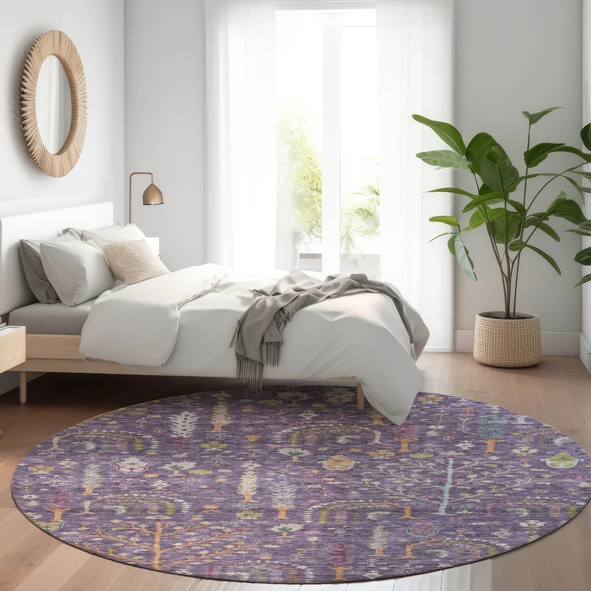 addison chantille acn1152 eggplant rug